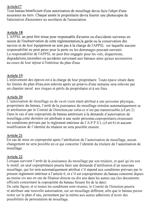 reglement