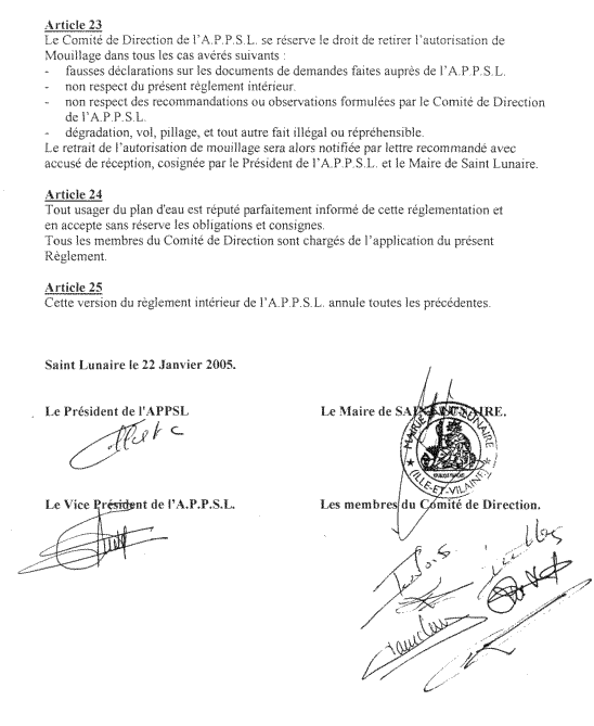 reglement