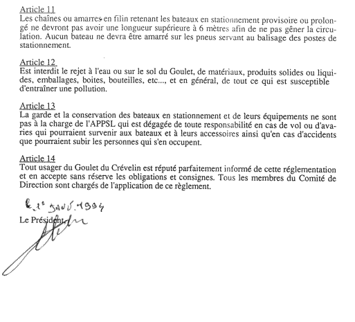 reglement